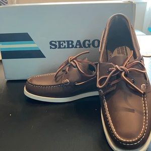 Never Worn, In Box Sebago Docksides Boat Shoe